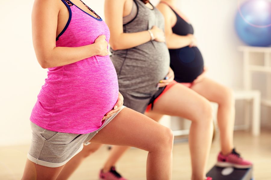 trainen tijdens zwangerschap