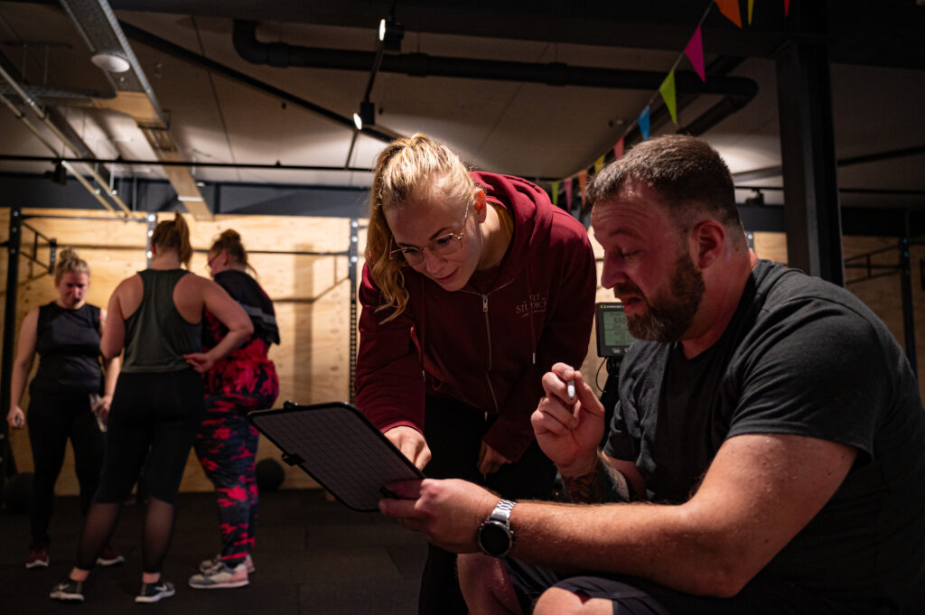 Scores loggen van CrossFit les